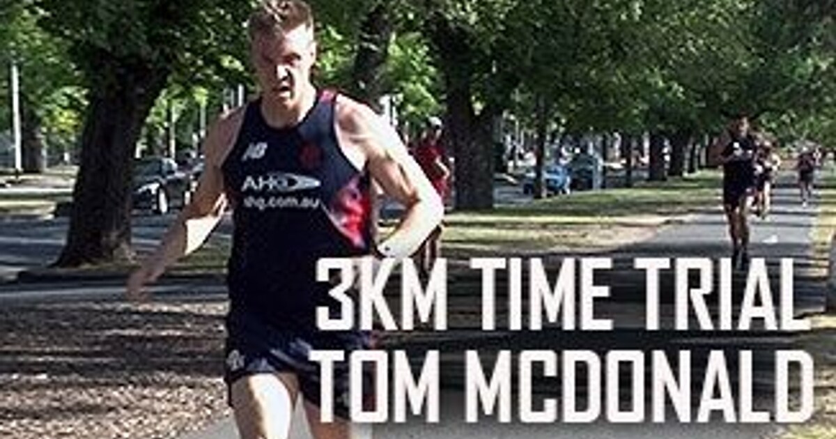 McDonald wins threekm timetrial