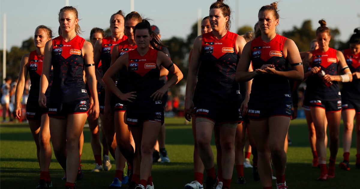 AFLW: Melbourne's season comes to an end
