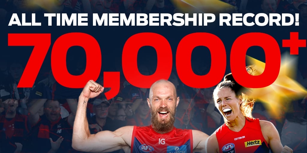 Melbourne Football Club hit membership record - Vimarsana News