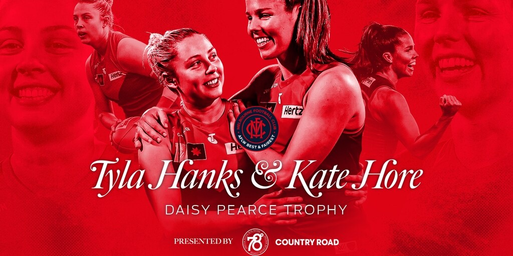 Hanks and Hore joint Melbourne AFLW Best and Fairest winners - Vimarsana News