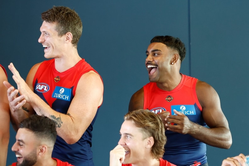 AFL 2026 Media - Melbourne Team Photo Day