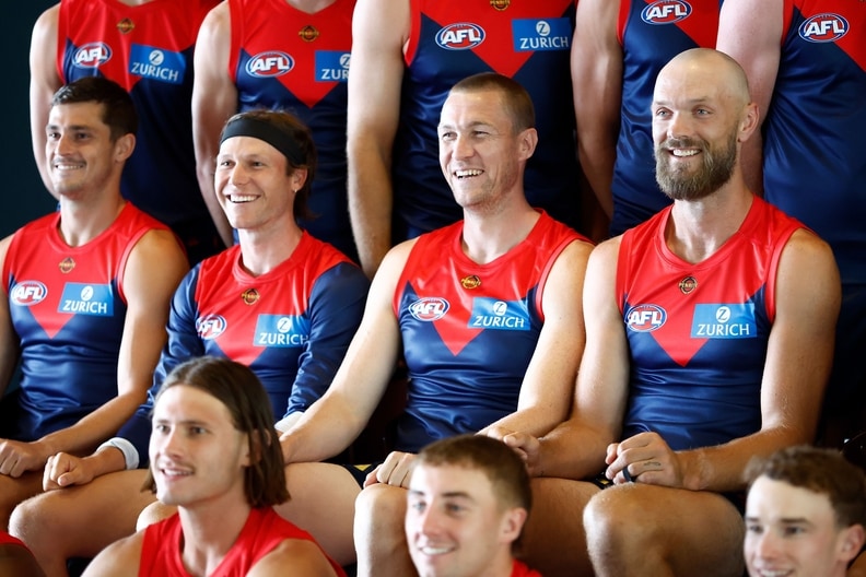 AFL 2026 Media - Melbourne Team Photo Day