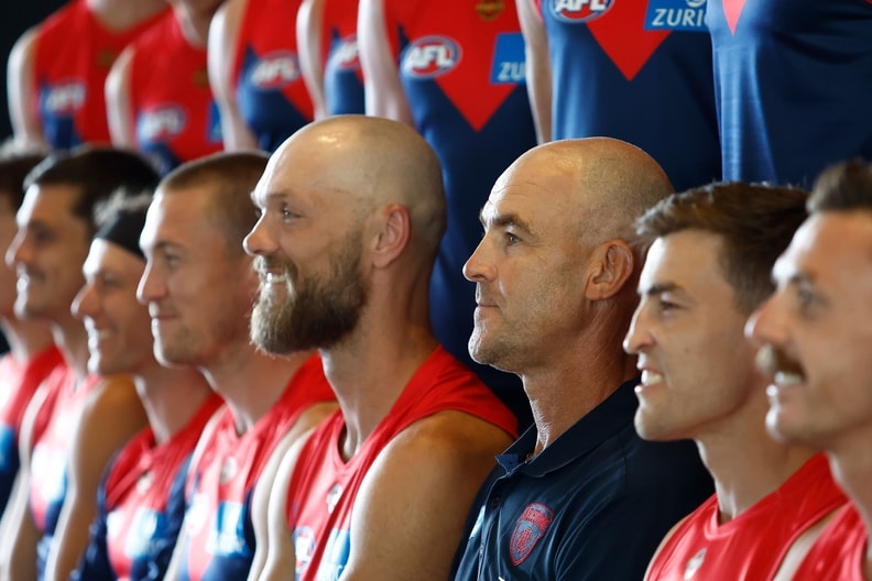 AFL 2026 Media - Melbourne Team Photo Day
