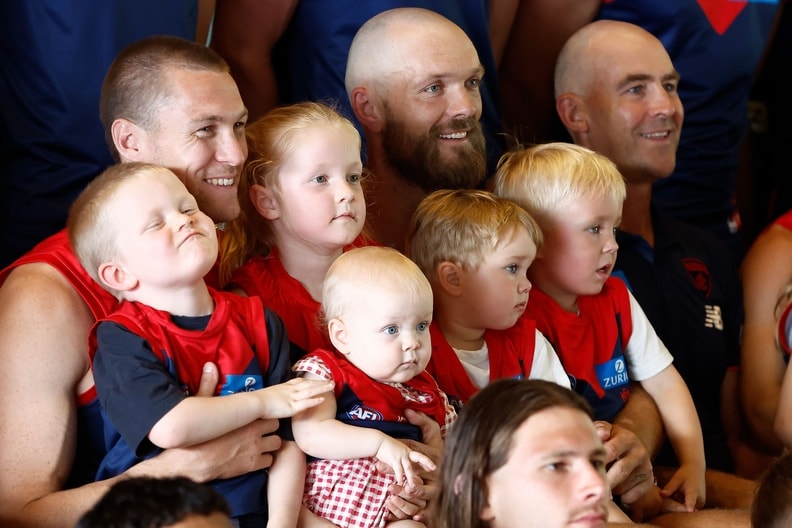 AFL 2026 Media - Melbourne Team Photo Day