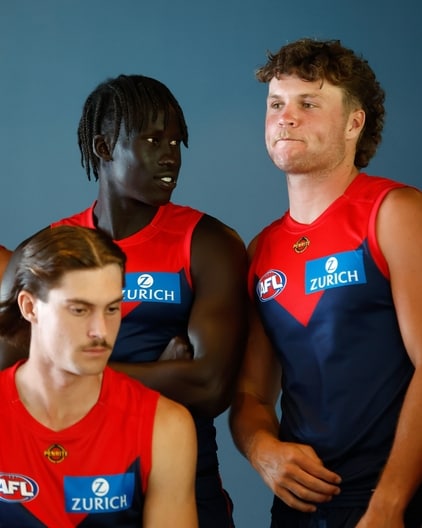AFL 2026 Media - Melbourne Team Photo Day