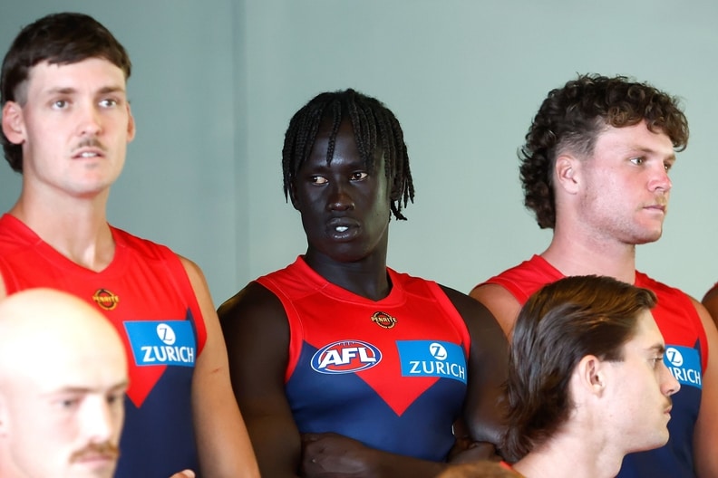 AFL 2026 Media - Melbourne Team Photo Day