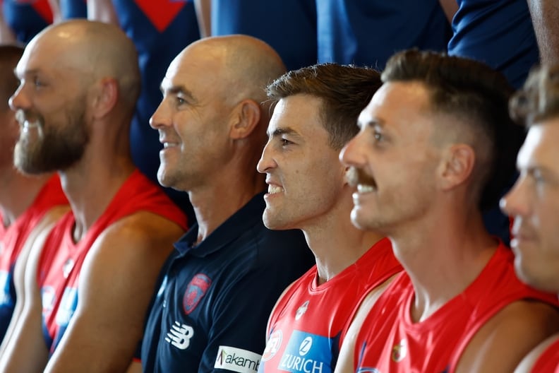 AFL 2026 Media - Melbourne Team Photo Day