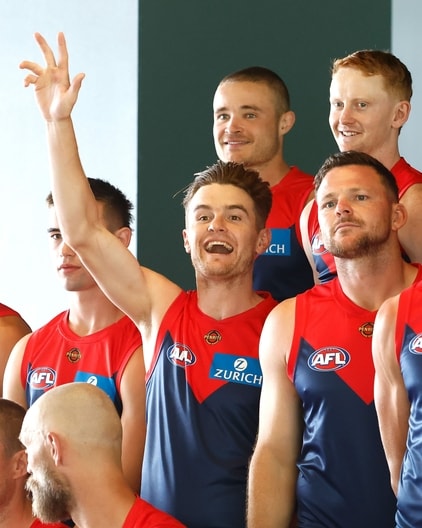 AFL 2026 Media - Melbourne Team Photo Day