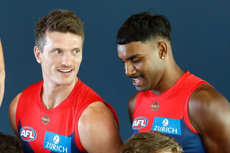 AFL 2026 Media - Melbourne Team Photo Day